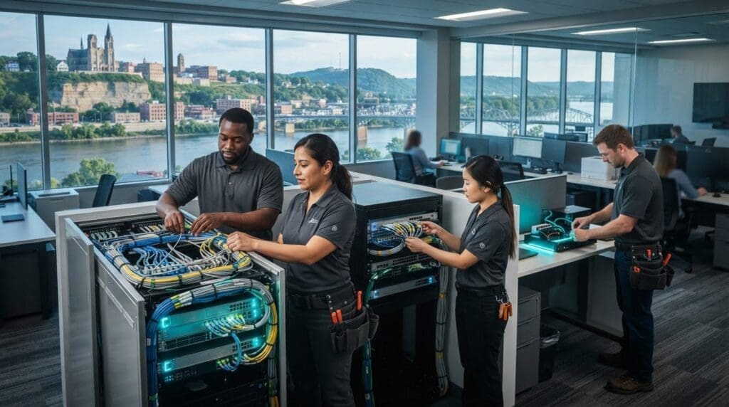 Network Installation Services in Dubuque for Reliable Business Operations