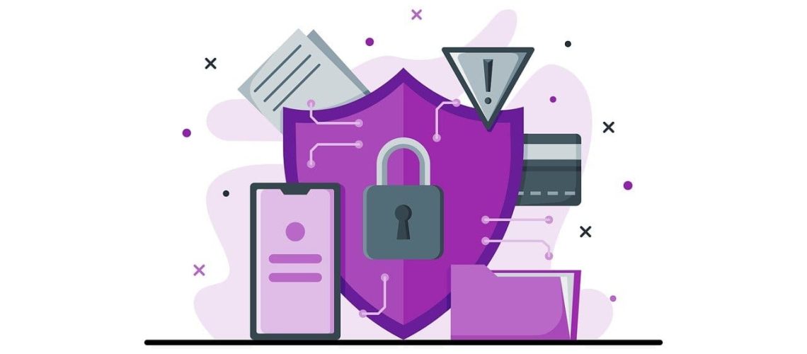 Free internet security digital vector