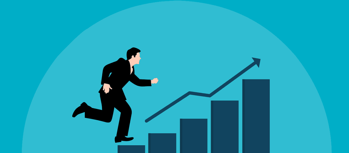 Free success investment business vector