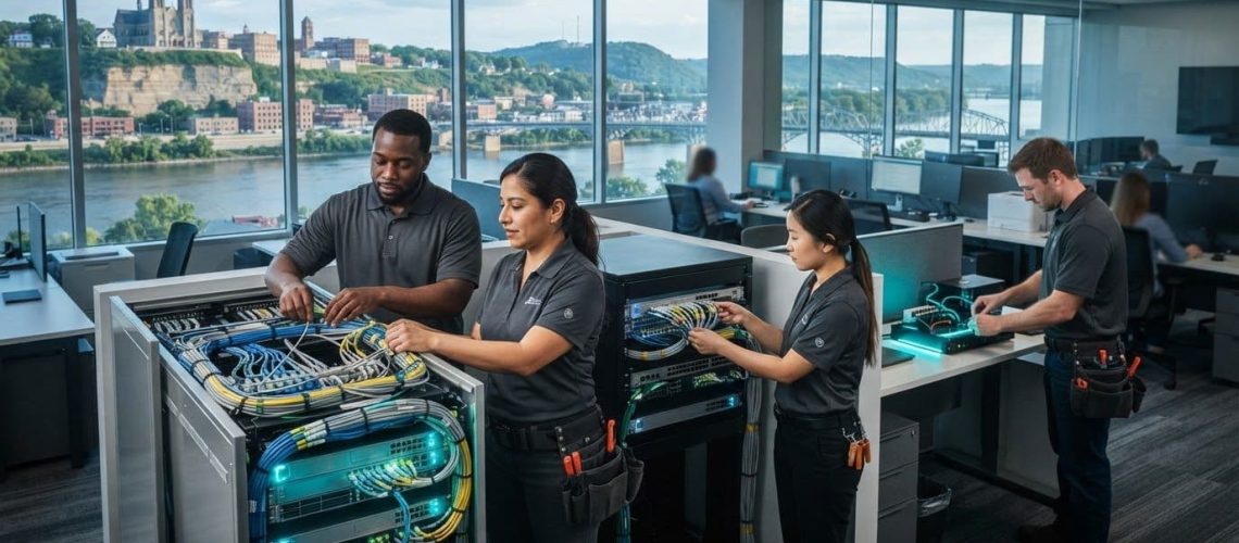 Network Installation Services in Dubuque for Reliable Business Operations