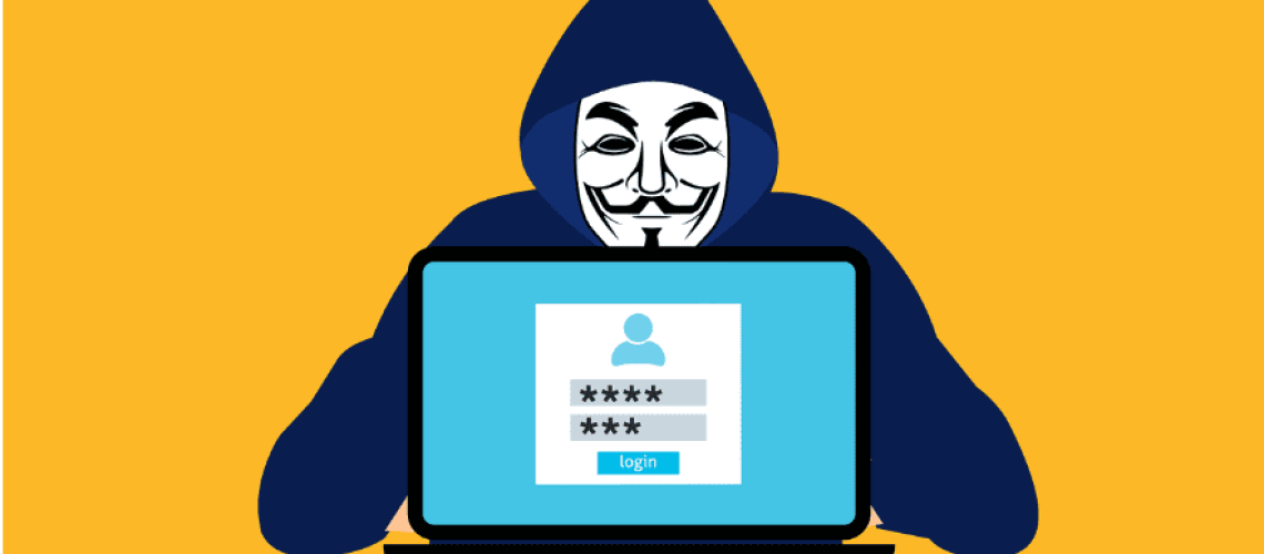 Free hacker anonymous cybersecurity vector