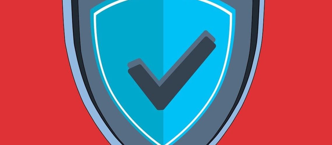 Free sign security coat of arms vector