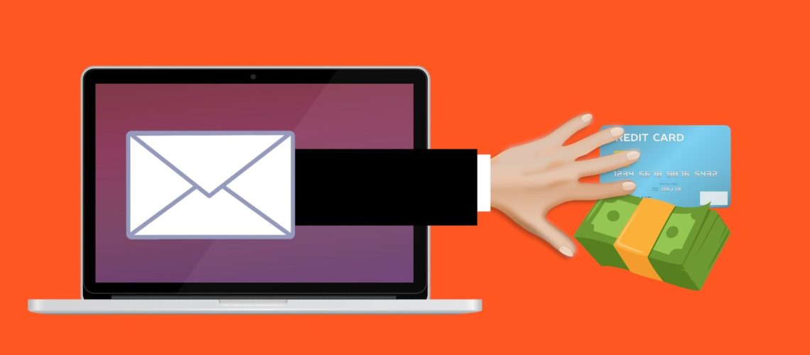 Free scam phishing fraud illustration